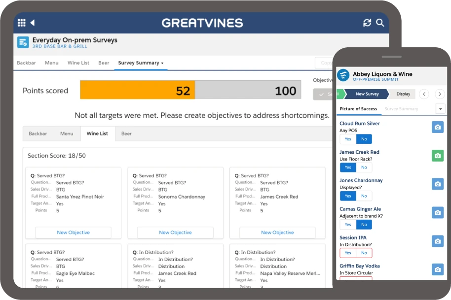 greatvines-interface